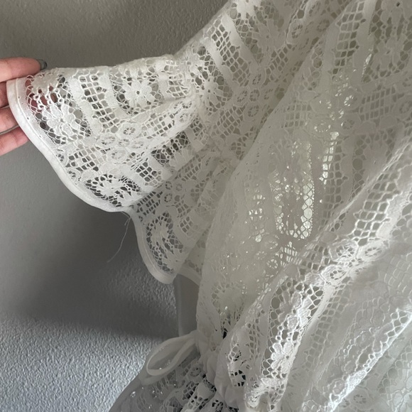 White blouse batwing women’s X-Large A.N.A - Picture 7 of 10